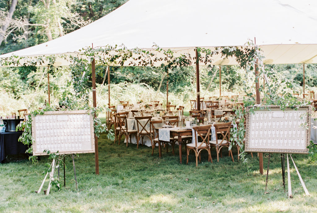 backyard wedding reception inspiration Anna Laero